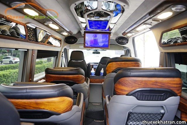 Dòng xe Limousine thiết kế đầy đủ tiện nghi, sang trọng