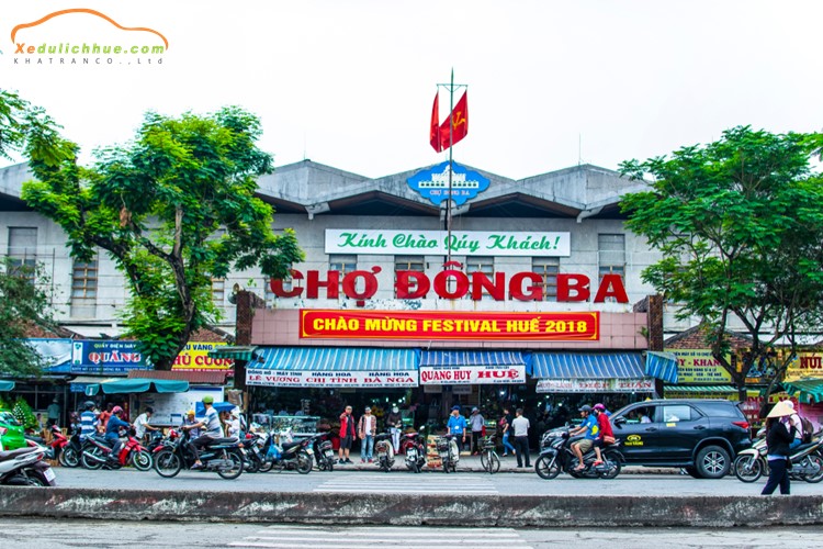 địa chỉ chợ đông ba huế